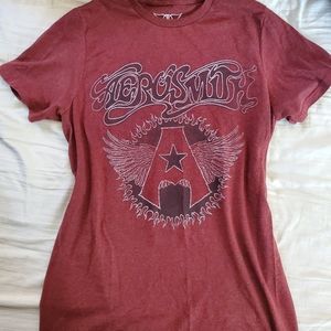 SOLD ON MERC Aerosmith t shirt